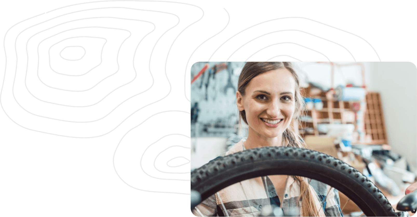 Home business in city block